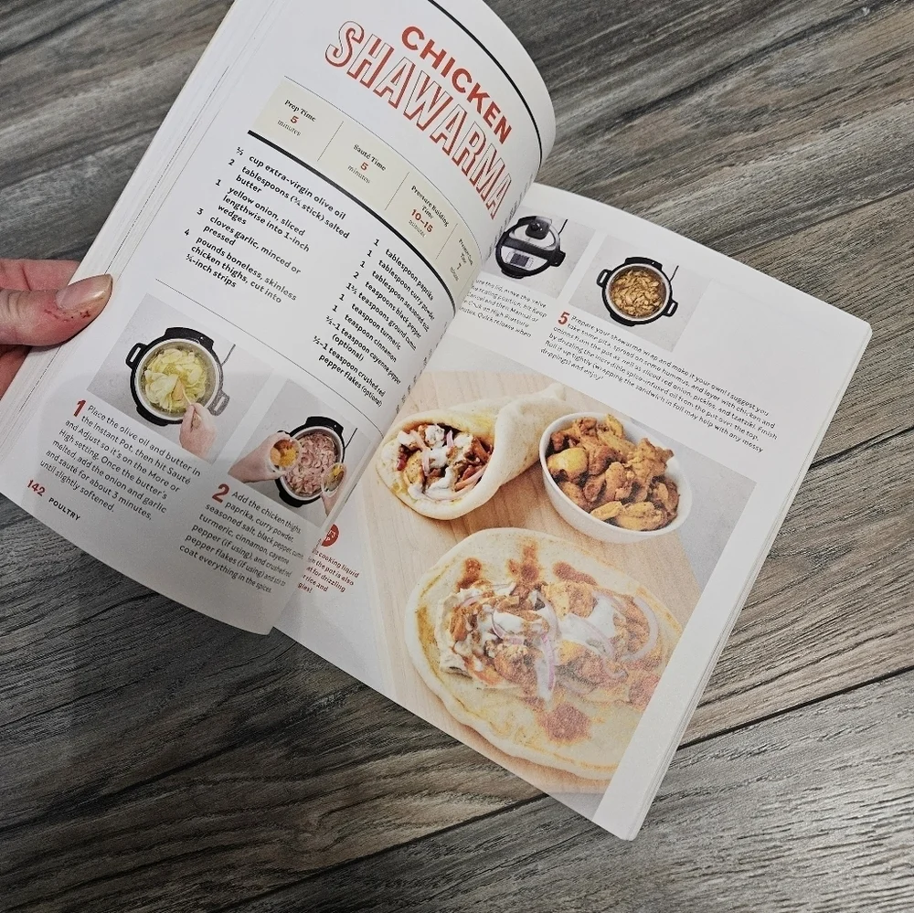 Book- Step by Step Instant Pot Cookbook